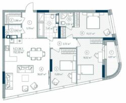  3    Rusaniv Residence  13