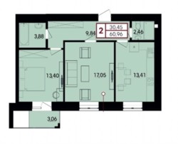 Продается квартира Вишнева, Хмельницкий, Хмельницкая, Ближние Гречаны фото 2 Продается квартира Вишнева, Хмельницкий, Хмельницкая, Ближние Гречаны фото 2