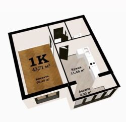 1к.кв на Майборського фото 5 1к.кв на Майборського фото 5