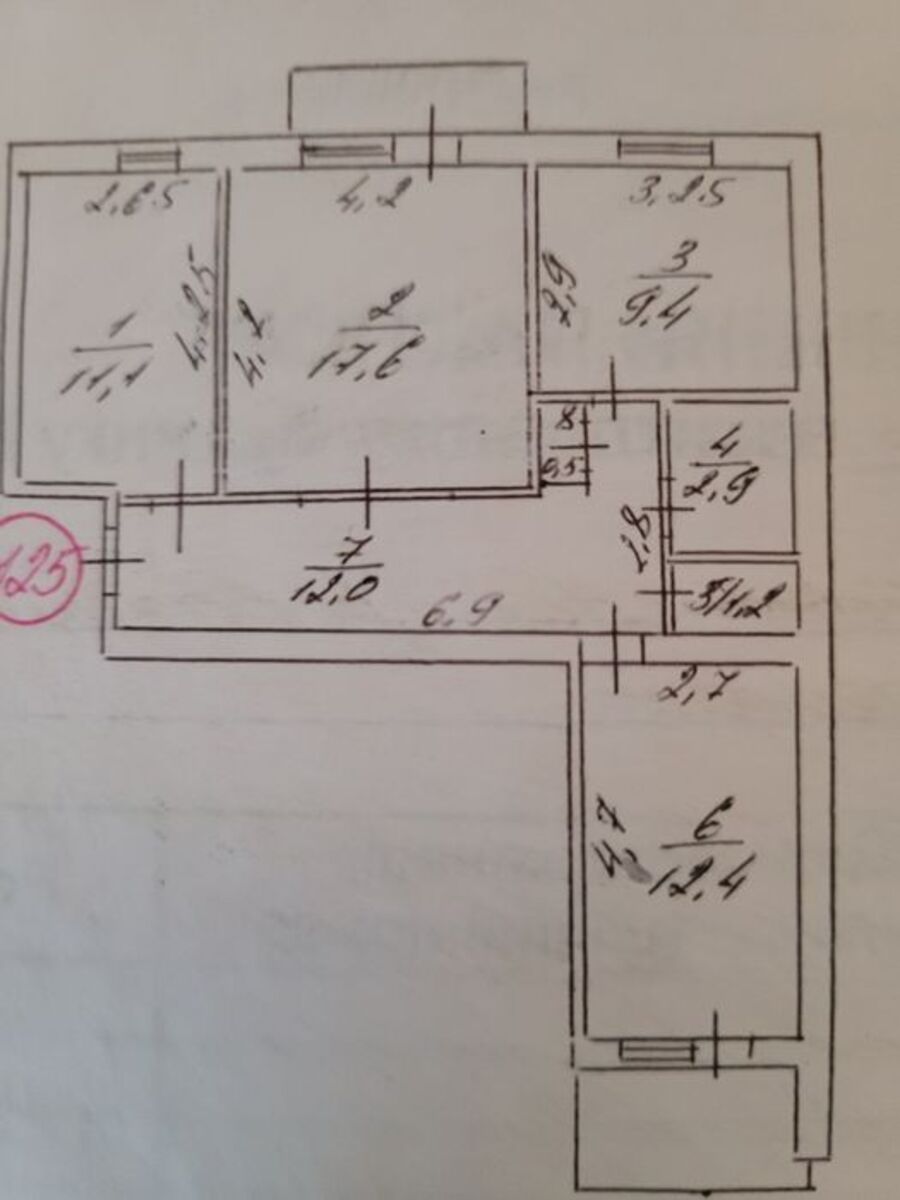 Продається 3-х кімнатна квартира. фото 1 Продається 3-х кімнатна квартира. фото 1