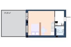 1-кімнатна, Академіка Вільямса вул. (Степана Рудницького), 4г, Голосіївський фото 2 1-кімнатна, Академіка Вільямса вул. (Степана Рудницького), 4г, Голосіївський фото 2