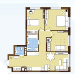 3-кімнатна, Всеволода Змієнка вул., 34/21, Подільський фото 3 3-кімнатна, Всеволода Змієнка вул., 34/21, Подільський фото 3