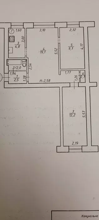 Продается квартира Сумская, Сумы, Заречный фото 1 Продается квартира Сумская, Сумы, Заречный фото 1