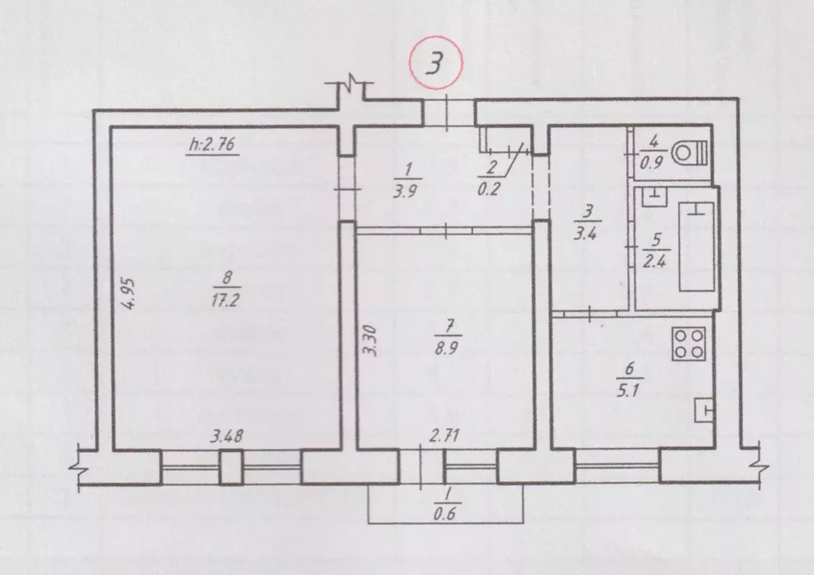 Продается квартира Сумская, Сумы, Заречный, Харківська вул. фото 1 Продается квартира Сумская, Сумы, Заречный, Харківська вул. фото 1