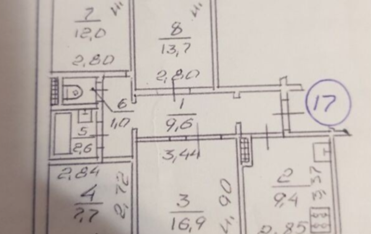 Продается квартира Сумская, Сумы, Черепіна вул. фото 1 Продается квартира Сумская, Сумы, Черепіна вул. фото 1