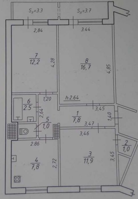Продается квартира Сумская, Сумы, Іллінська вул. фото 1 Продается квартира Сумская, Сумы, Іллінська вул. фото 1