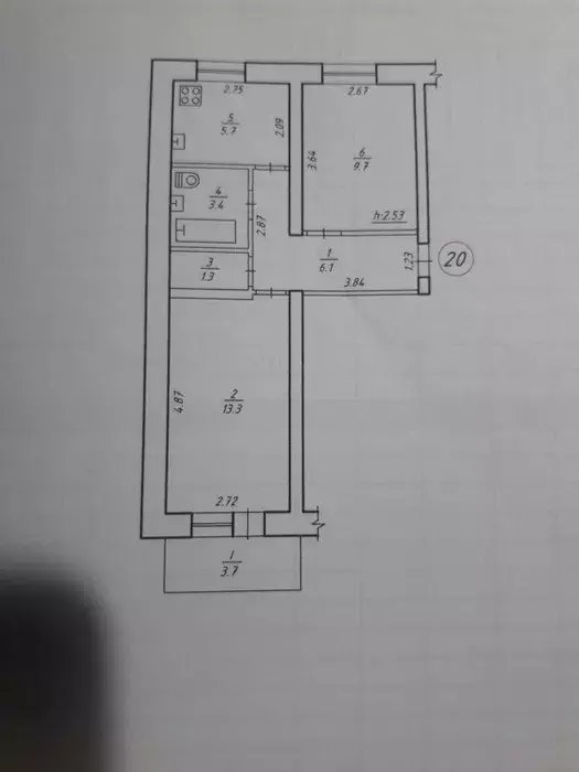 Продается квартира Сумская, Сумы, Ковпаковский, Вільного Козацтва вул., 16/1 фото 1 Продается квартира Сумская, Сумы, Ковпаковский, Вільного Козацтва вул., 16/1 фото 1