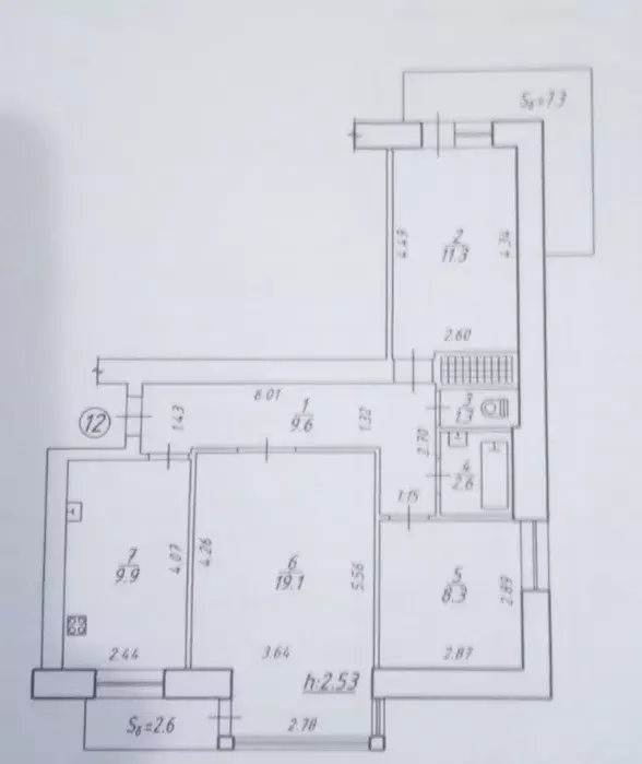 3-кімнатна на Харківській фото 1 3-кімнатна на Харківській фото 1