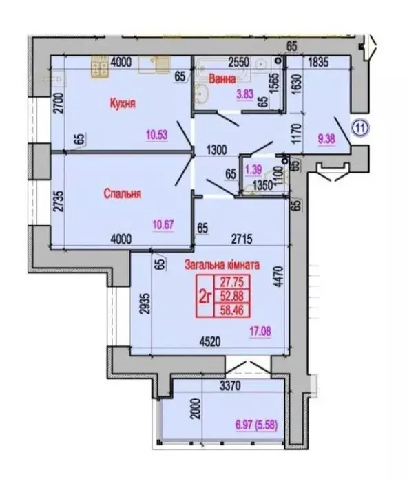 Продается квартира Г Крут, 60/4, Сумы, Сумская, Заречный фото 1 Продается квартира Г Крут, 60/4, Сумы, Сумская, Заречный фото 1