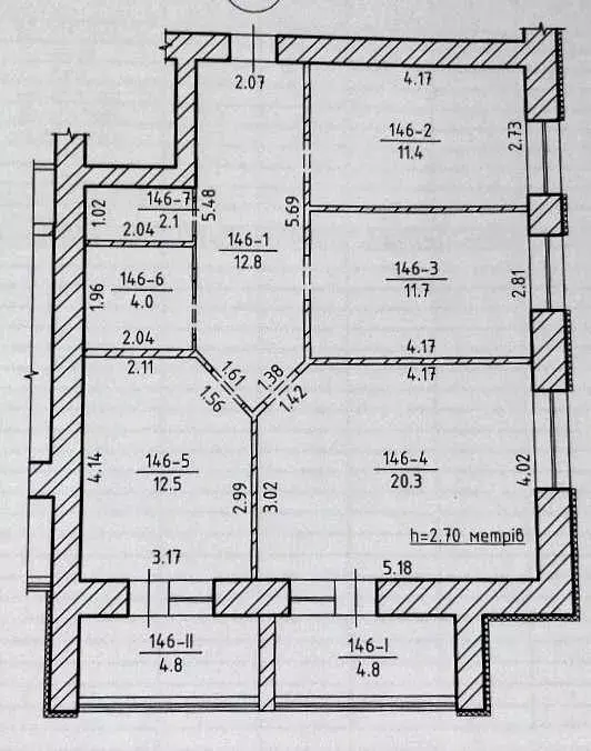 3-кімнатна в новобудові фото 1 3-кімнатна в новобудові фото 1
