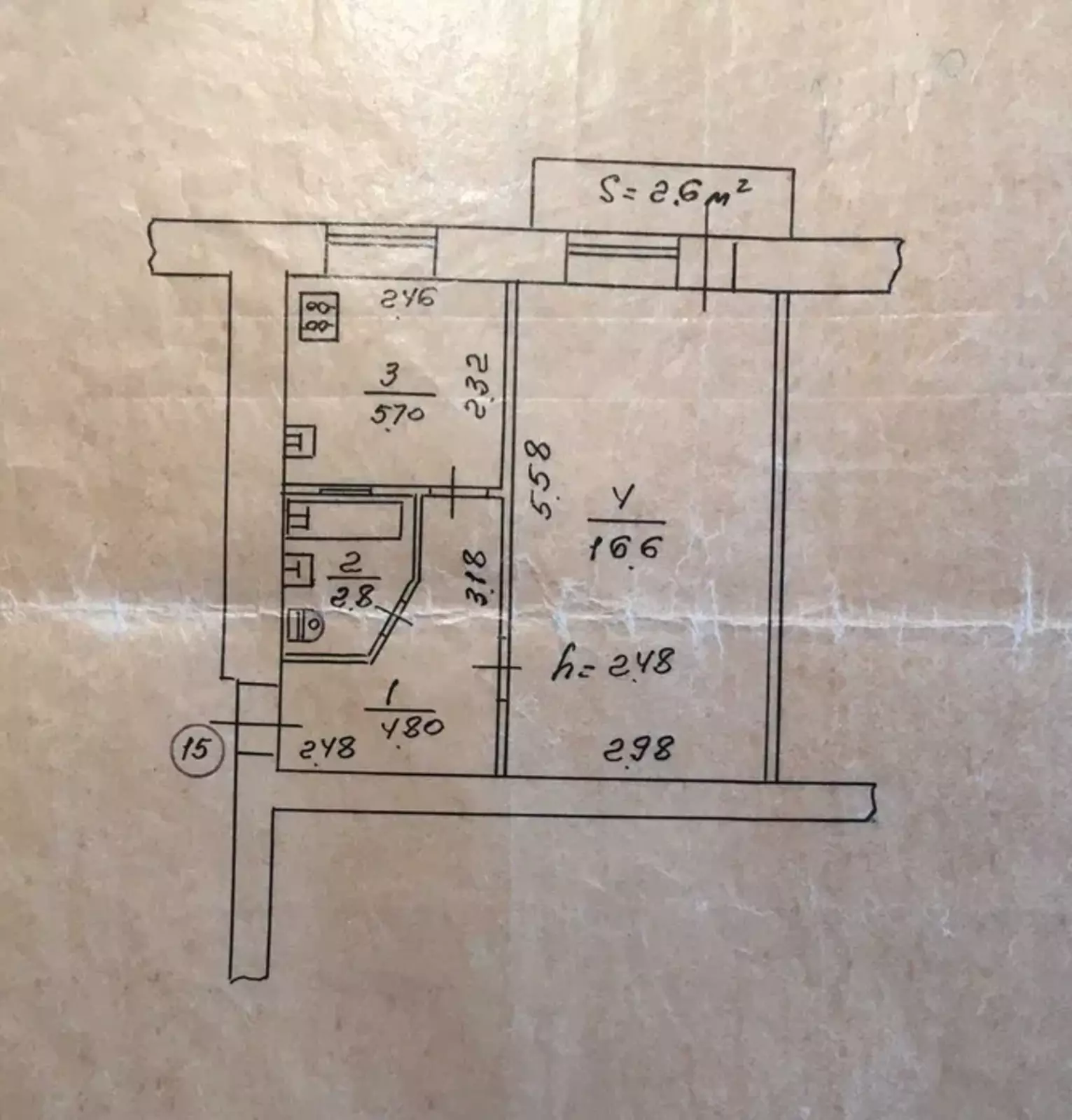 1-кімнатна на Волонтерській фото 1 1-кімнатна на Волонтерській фото 1