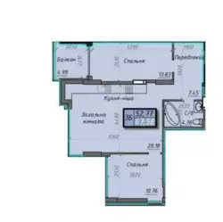 Продается квартира Сумская, Сумы, ЖК Айсберг ІІ фото 5 Продается квартира Сумская, Сумы, ЖК Айсберг ІІ фото 5