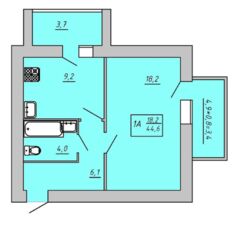 1к ЖК Киевский фото 1 1к ЖК Киевский фото 1