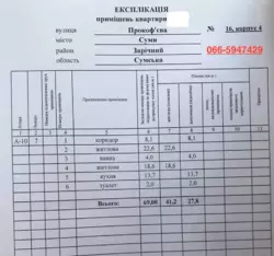 Продается квартира Сумская, Сумы, Заречный, пр-т Свободи, 16 корп 4 фото 2 Продается квартира Сумская, Сумы, Заречный, пр-т Свободи, 16 корп 4 фото 2