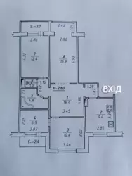 Продается квартира Сумская, Сумы, Заречный, М.Лушпи пр-т, 23 фото 1 Продается квартира Сумская, Сумы, Заречный, М.Лушпи пр-т, 23 фото 1
