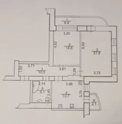 2-кімнатна на Пр-т Свободи (Прокофьєва) фото 1 2-кімнатна на Пр-т Свободи (Прокофьєва) фото 1