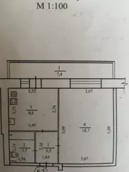 Продается квартира Сумская, Сумы, Заречный, Нижньосироватська вул., 24 фото 1 Продается квартира Сумская, Сумы, Заречный, Нижньосироватська вул., 24 фото 1