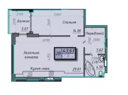 Продается квартира Сумская, Сумы, Заречный, ЖК Айсберг фото 4 Продается квартира Сумская, Сумы, Заречный, ЖК Айсберг фото 4