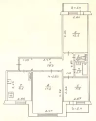 Продается квартира Сумская, Сумы, Заречный, Харківська, 54 фото 1 Продается квартира Сумская, Сумы, Заречный, Харківська, 54 фото 1