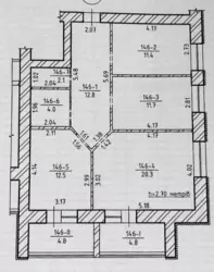 3-кімнатна в новобудові фото 1 3-кімнатна в новобудові фото 1