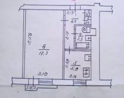 1-кімнатна на Хіммістечку фото 7 1-кімнатна на Хіммістечку фото 7