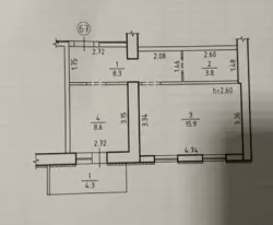 Продается квартира Сумская, Сумы, Заречный, М.Лушпи пр-т, 22/2 фото 3 Продается квартира Сумская, Сумы, Заречный, М.Лушпи пр-т, 22/2 фото 3