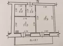 1-кімнатна новобудова фото 9 1-кімнатна новобудова фото 9