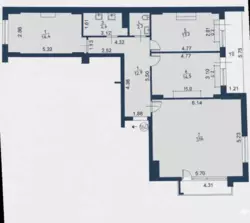�����, ���� �� Family Plaza, 3-�, 97 �², ������ 4 �², ϳ� ������ ���� 20
