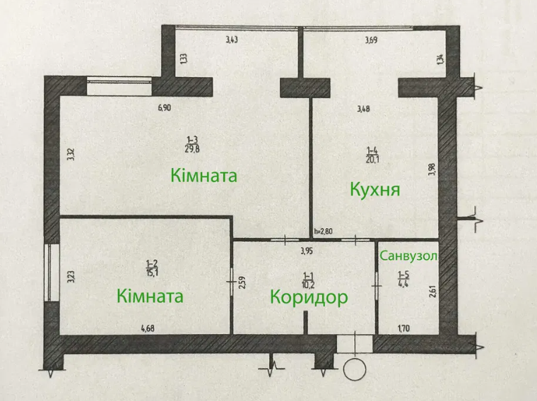 Продаю 2-х кімнатну квартиру в новобудові ЖК 777 фото 1 Продаю 2-х кімнатну квартиру в новобудові ЖК 777 фото 1