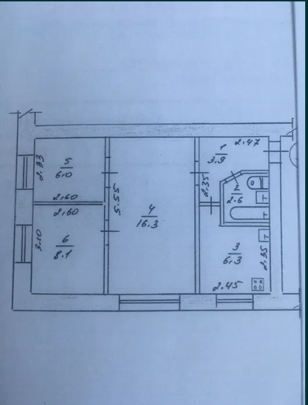 Продаж 3 кімнатної квартири з автономним опаленням фото 1 Продаж 3 кімнатної квартири з автономним опаленням фото 1