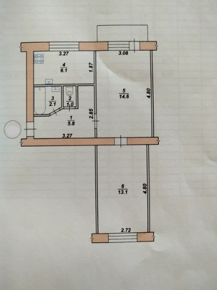 Продаж 2 кімнатної квартири, район Житнього ринку. фото 1 Продаж 2 кімнатної квартири, район Житнього ринку. фото 1