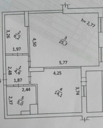 Продається простора однокімнатна квартира в Жк «Вернісаж». фото 8 Продається простора однокімнатна квартира в Жк «Вернісаж». фото 8