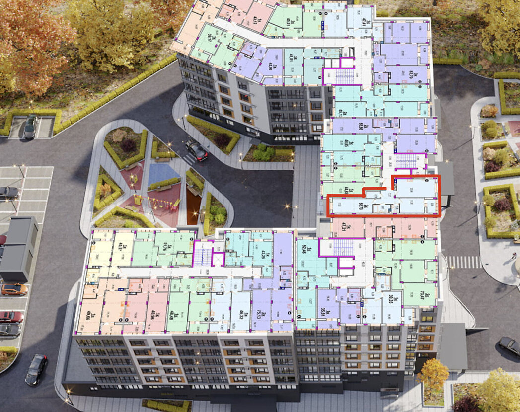 Продаж 2-кімнатної квартири у ЖК Родинний маєток. фото 1 Продаж 2-кімнатної квартири у ЖК Родинний маєток. фото 1