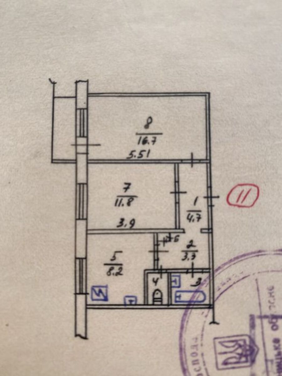 Продаж 2-кімнатної квартири, м.Вінниця. фото 1 Продаж 2-кімнатної квартири, м.Вінниця. фото 1