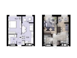 ������ 1� �������� 42 ��. �., �� Lavanda Park ���� 2