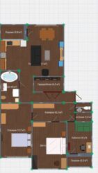 3 комнатная квартира ЖК Уютный фото 7 3 комнатная квартира ЖК Уютный фото 7