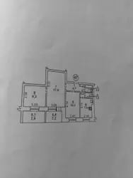 Трикімнатна квартира в центрі міста. фото 4 Трикімнатна квартира в центрі міста. фото 4