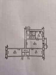 Трикімнатна квартира ПТЗ фото 5 Трикімнатна квартира ПТЗ фото 5
