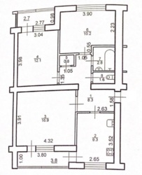 Продається трикімнатна квартира у районі Пасічна. фото 13 Продається трикімнатна квартира у районі Пасічна. фото 13