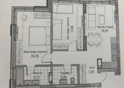 Продам двокімнатну квартиру в новобудові А+Я на Ковалівці в Кропивницькому фото 3 Продам двокімнатну квартиру в новобудові А+Я на Ковалівці в Кропивницькому фото 3