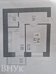 Продам однокімнатну квартиру з євроремонтом в новобудові фото 17 Продам однокімнатну квартиру з євроремонтом в новобудові фото 17