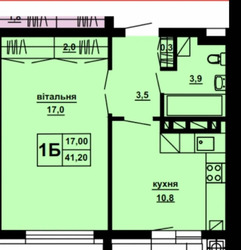 Сучасна 1-кімнатна квартира в новобудові | Здача 2026 фото 5 Сучасна 1-кімнатна квартира в новобудові | Здача 2026 фото 5