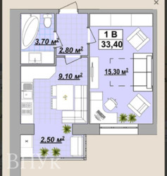 Продам 1-но кімнатну квартиру ЖК Княгинин фото 9 Продам 1-но кімнатну квартиру ЖК Княгинин фото 9