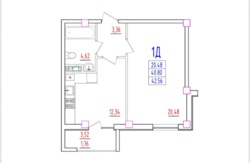 1к.кв в Молодежном фото 6 1к.кв в Молодежном фото 6