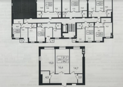 Продаж 2к квартири 64.7 кв. м на вул. Праведників світу фото 1 Продаж 2к квартири 64.7 кв. м на вул. Праведників світу фото 1
