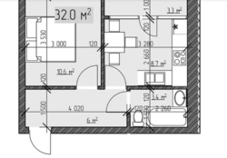 Продаж 1к квартири 32 кв. м на вул. Джерельна фото 2 Продаж 1к квартири 32 кв. м на вул. Джерельна фото 2