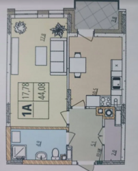 Продаж 1к квартири 44 кв. м на вул. Келецька фото 5 Продаж 1к квартири 44 кв. м на вул. Келецька фото 5