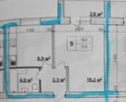 Квартира новобудова 1к чистова 37м2 Лука Сіті 1секція 3тій поверх фото 1 Квартира новобудова 1к чистова 37м2 Лука Сіті 1секція 3тій поверх фото 1