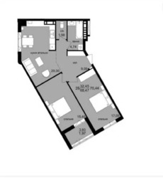 Продається квартира Київська вул., Тернопіль, Тернопільська, БАМ фото 2 Продається квартира Київська вул., Тернопіль, Тернопільська, БАМ фото 2