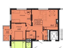 Продається квартира Бандери С. пр., Тернопіль, Тернопільська, Східний масив фото 1 Продається квартира Бандери С. пр., Тернопіль, Тернопільська, Східний масив фото 1